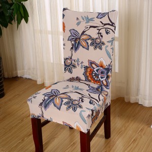 Impresión floral tamaño universal cubierta de la silla moderna silla de asiento cubre elástico slipcovers comedor hotel banquete Banco silla de oficina ali-47730684